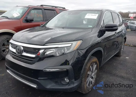 2019 Honda Pilot Ex-L из США, поврежденный, VIN 5FNYF6H50KB024694